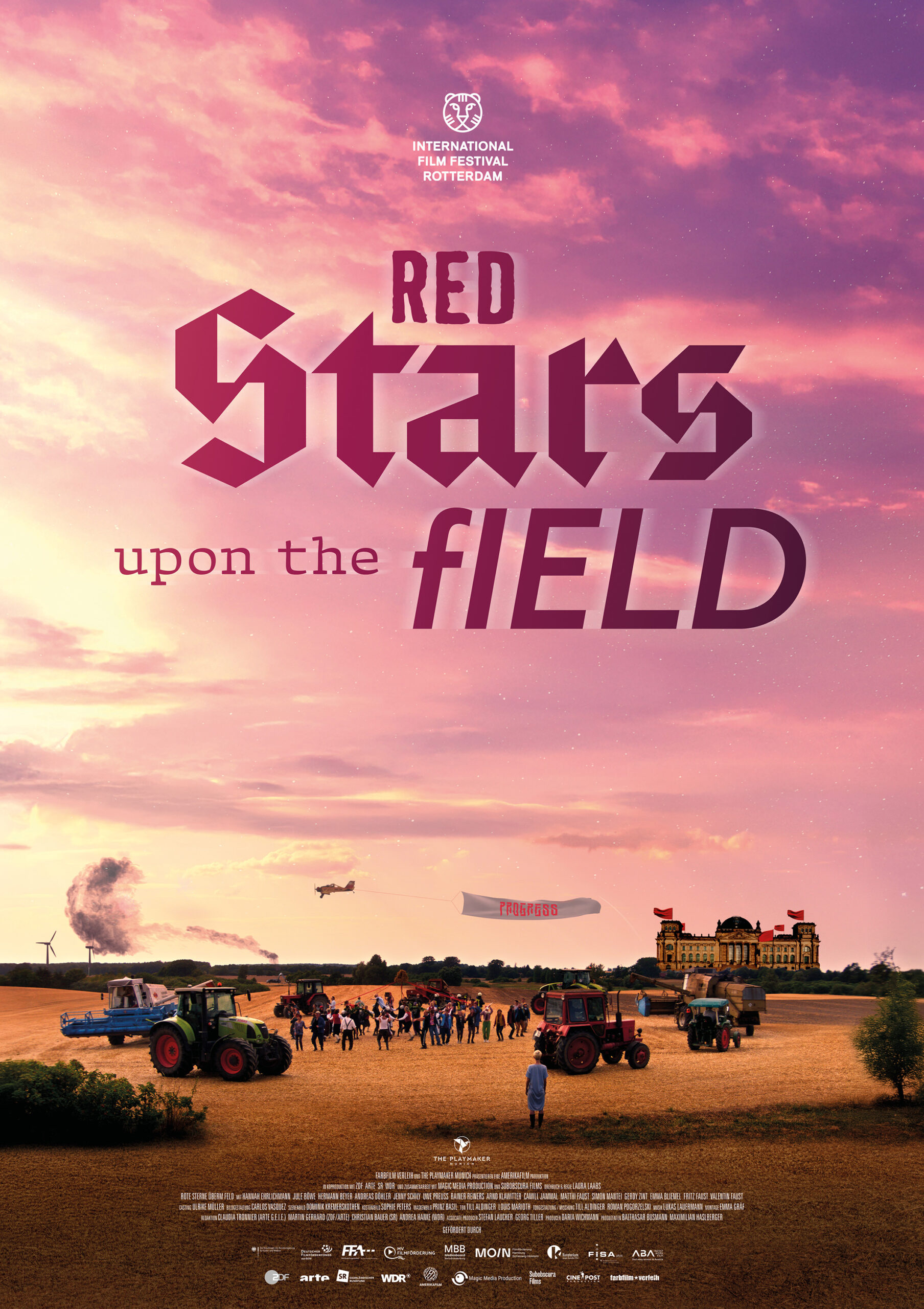 Red Stars Upon the Field poster